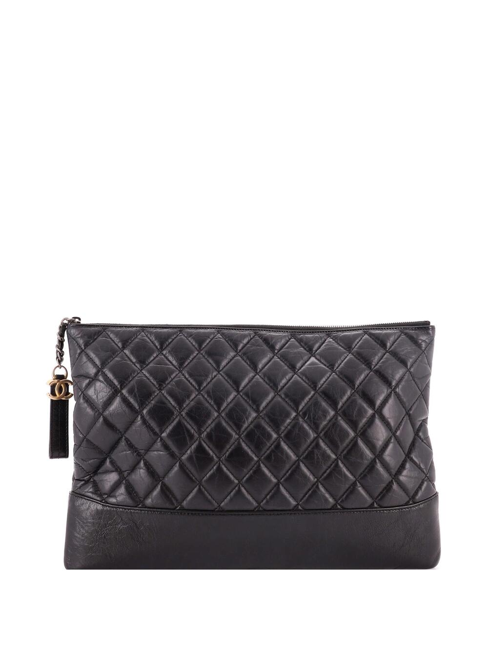 Chanel Gabrielle O Case Clutch Quilted #342835C13B
